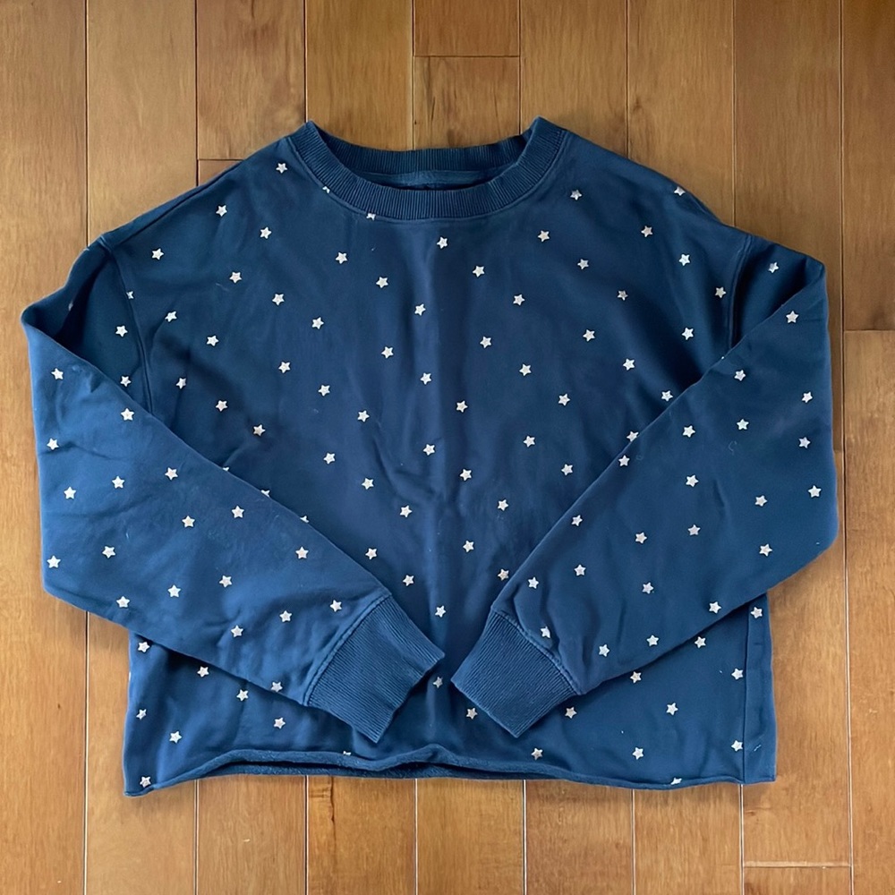 Spiritual Gangster sweatshirt with gold star detail